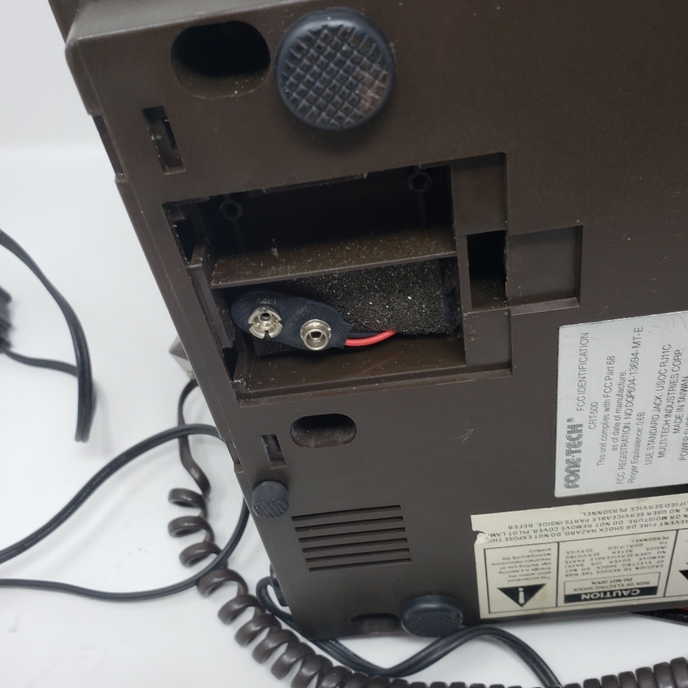 Phone Tech Telephone Alarm Clock Radio Vintage - Picture 13 of 16